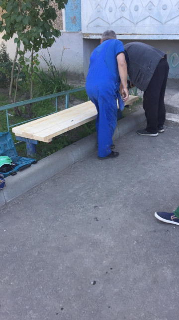 Ремонт лавочек рп. Фосфоритный