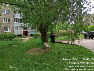 Уборка придомовой территории мкр. Цемгигант