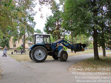 Уборка порубочный остатков