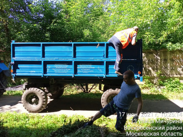 Уборка и вывоз порубочных остатков мкр. Цемгигант