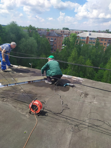 Ремонт кровельного покрытия рп. Фосфоритный
