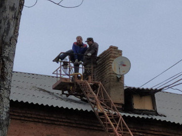 Ремонт шиферных кровель на Гиганте