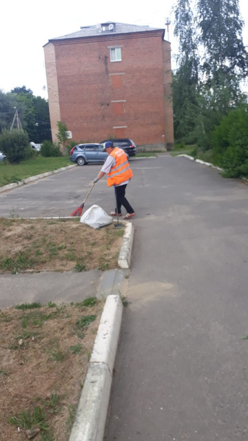Уборка придомовой территории