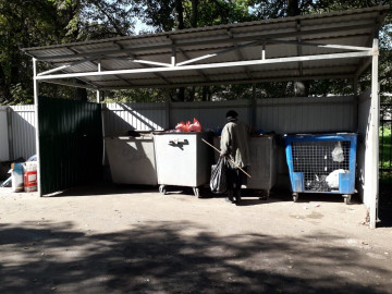 Уборка контейнерной площадки