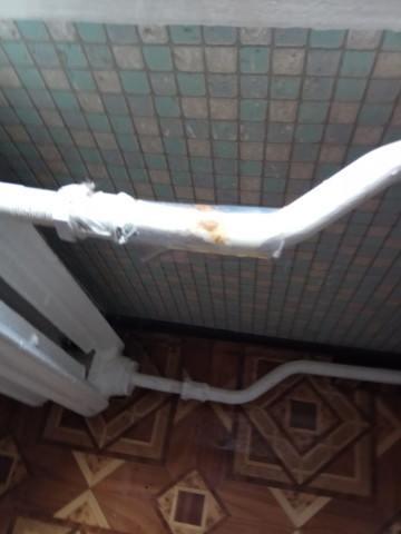 Замена части аварийного участка ЦО в квартире МКД