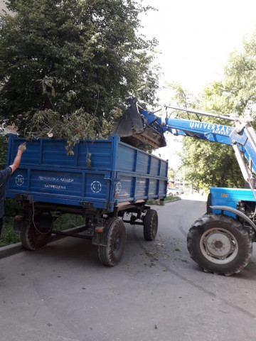 Вывоз порубочных остатков после опиловки по порубочному листу