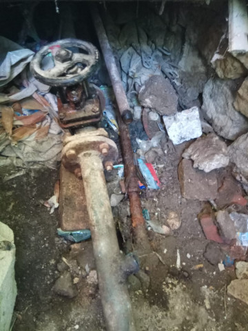 Замена врезки ГВС, стыковка ввода в МКД подачи и обратки
