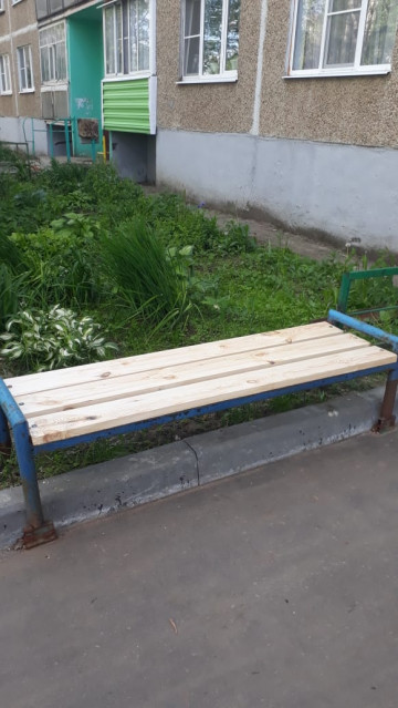 Ремонт лавочек р.п. Фосфоритный